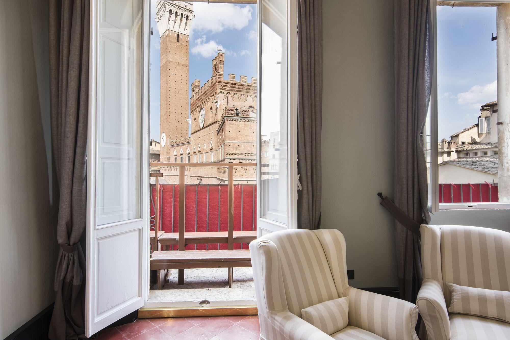 La Terrazza Sul Campo-Rooms Only Siena Exterior foto