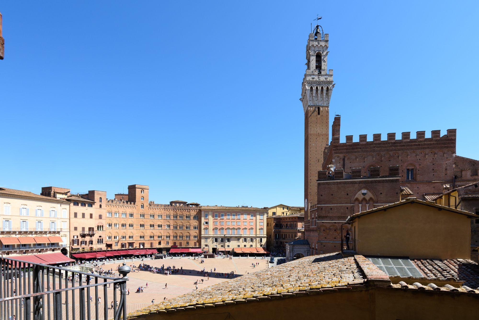 La Terrazza Sul Campo-Rooms Only Siena Exterior foto